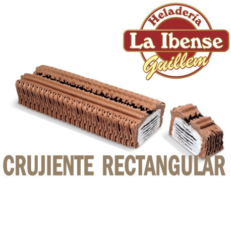 Tarta CRUJIENTE rectangular (8 porciones)